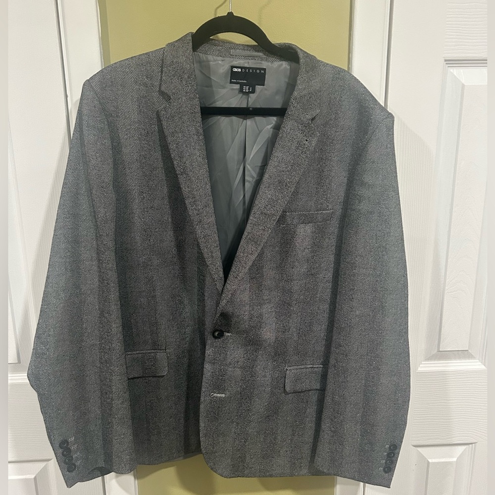 ASOS Design Men's US 48" Long Blazer